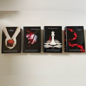 Slightly used Twilight hard cover series